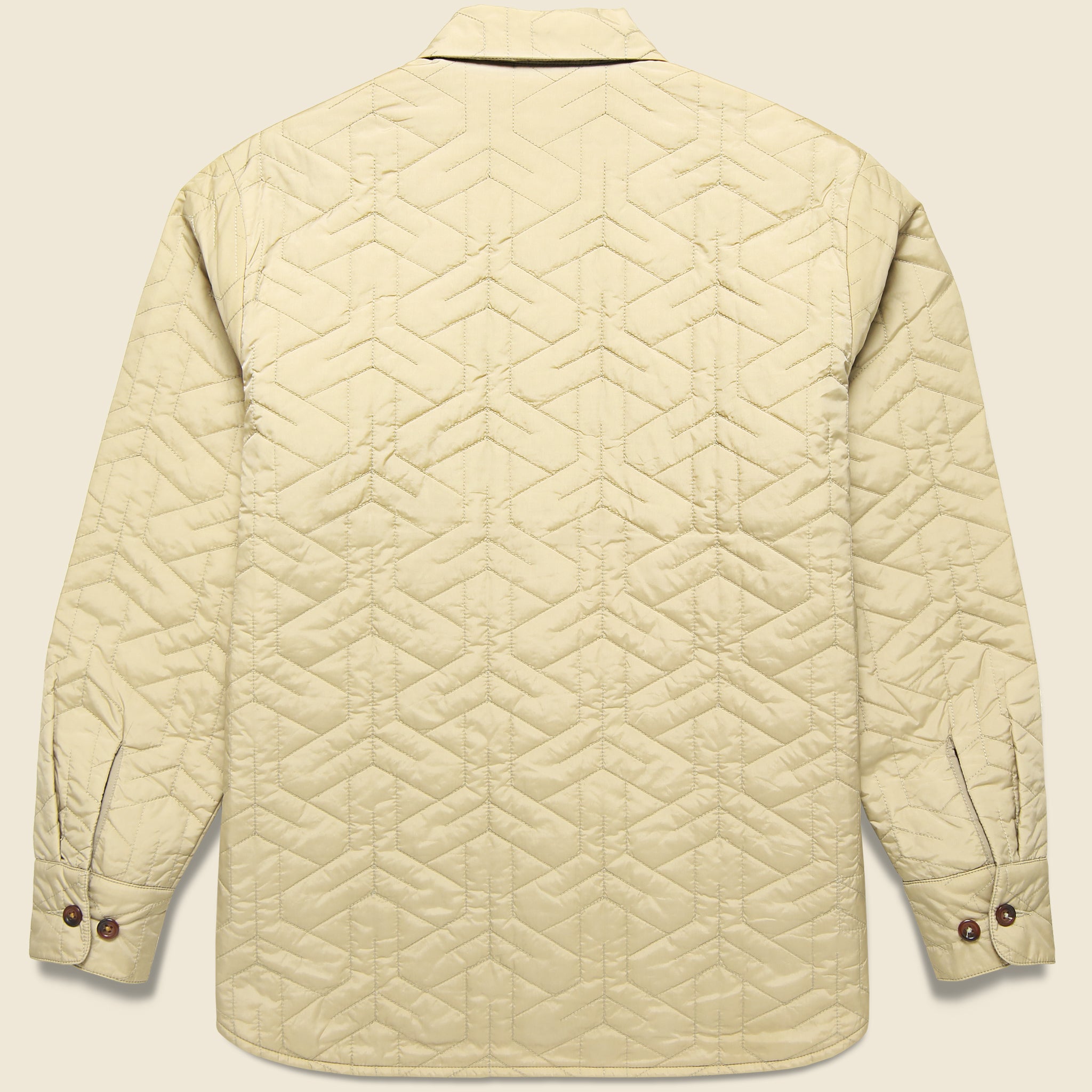 
                          Quilted Travail Jacket - Pale Khaki - Universal Works - STAG Provisions - Outerwear - Coat / Jacket
                        