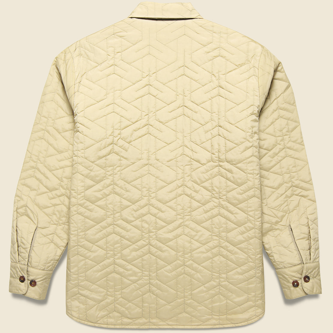 Quilted Travail Jacket - Pale Khaki - Universal Works - STAG Provisions - Outerwear - Coat / Jacket