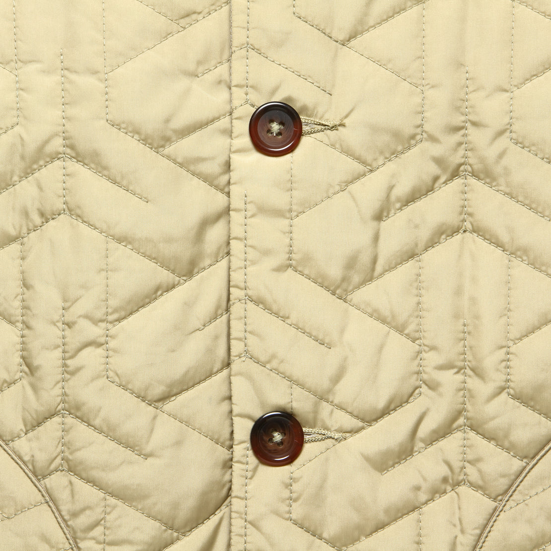 Quilted Travail Jacket - Pale Khaki - Universal Works - STAG Provisions - Outerwear - Coat / Jacket