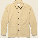 Field Jacket - Sand Moleskin - Universal Works - STAG Provisions - Outerwear - Shirt Jacket