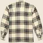 Utility Shirt - Charcoal Cosy Check - Universal Works - STAG Provisions - Tops - L/S Woven - Plaid