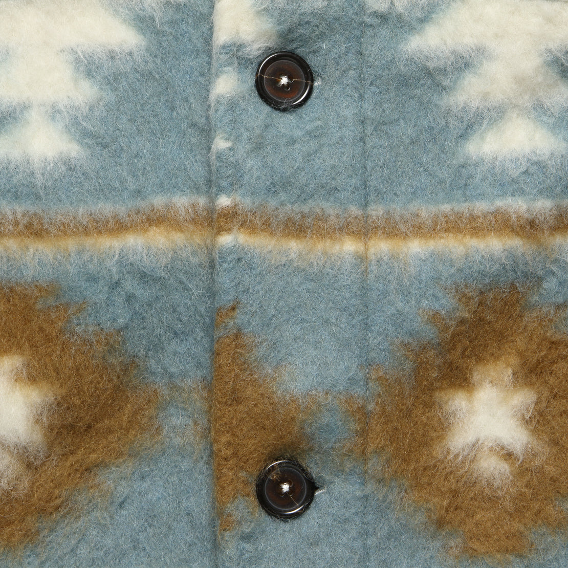 Santa Fe Fleece Lumber Jacket - Sand/Ecru - Universal Works - STAG Provisions - Outerwear - Shirt Jacket