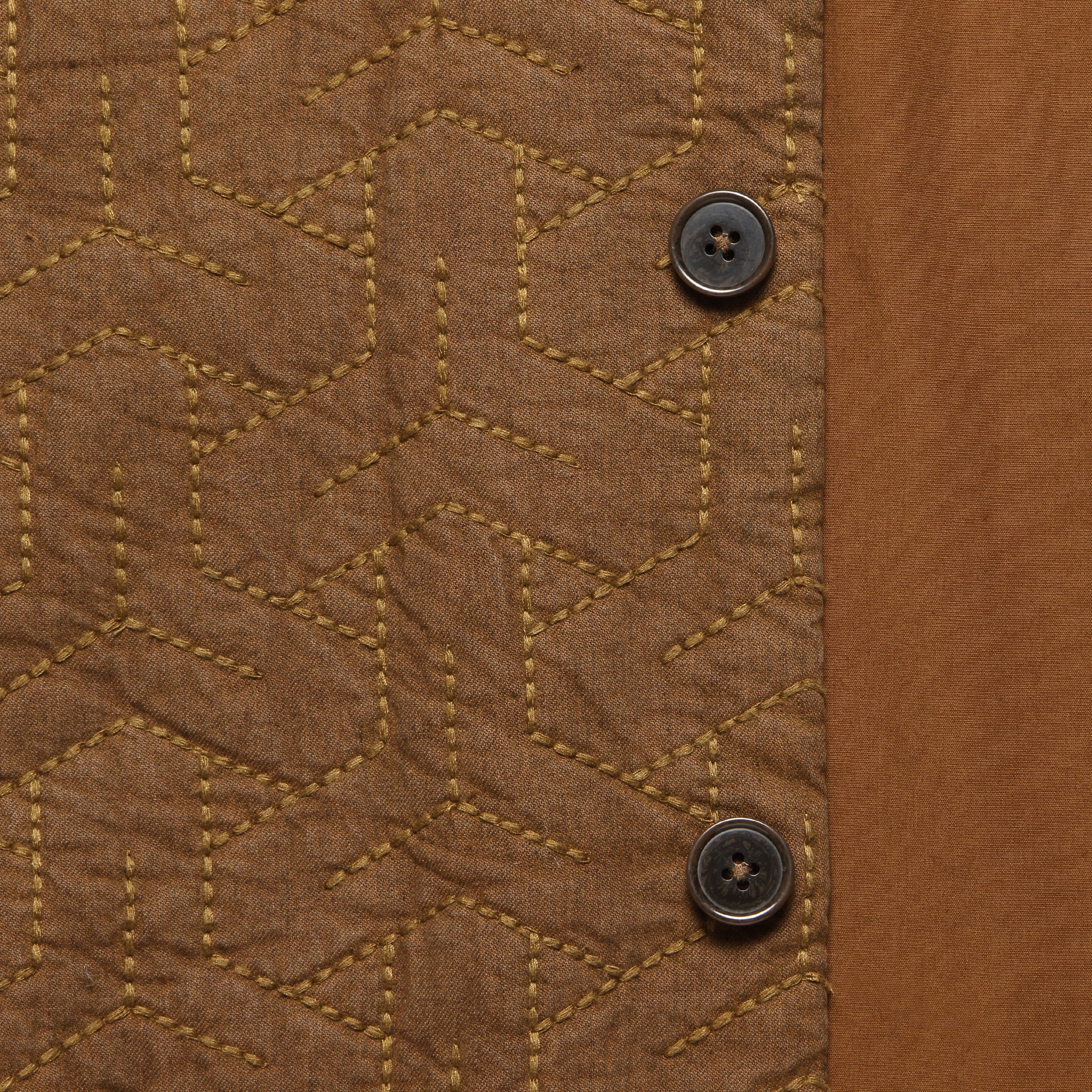 Quilted Travail Shirt Jacket - Brown - Universal Works - STAG Provisions - Outerwear - Shirt Jacket