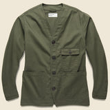 Cabin Jacket - Olive - Universal Works - STAG Provisions - Outerwear - Coat / Jacket