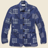 Bakers Jacket - Indigo Patchwork - Universal Works - STAG Provisions - Suiting - Sport Coat