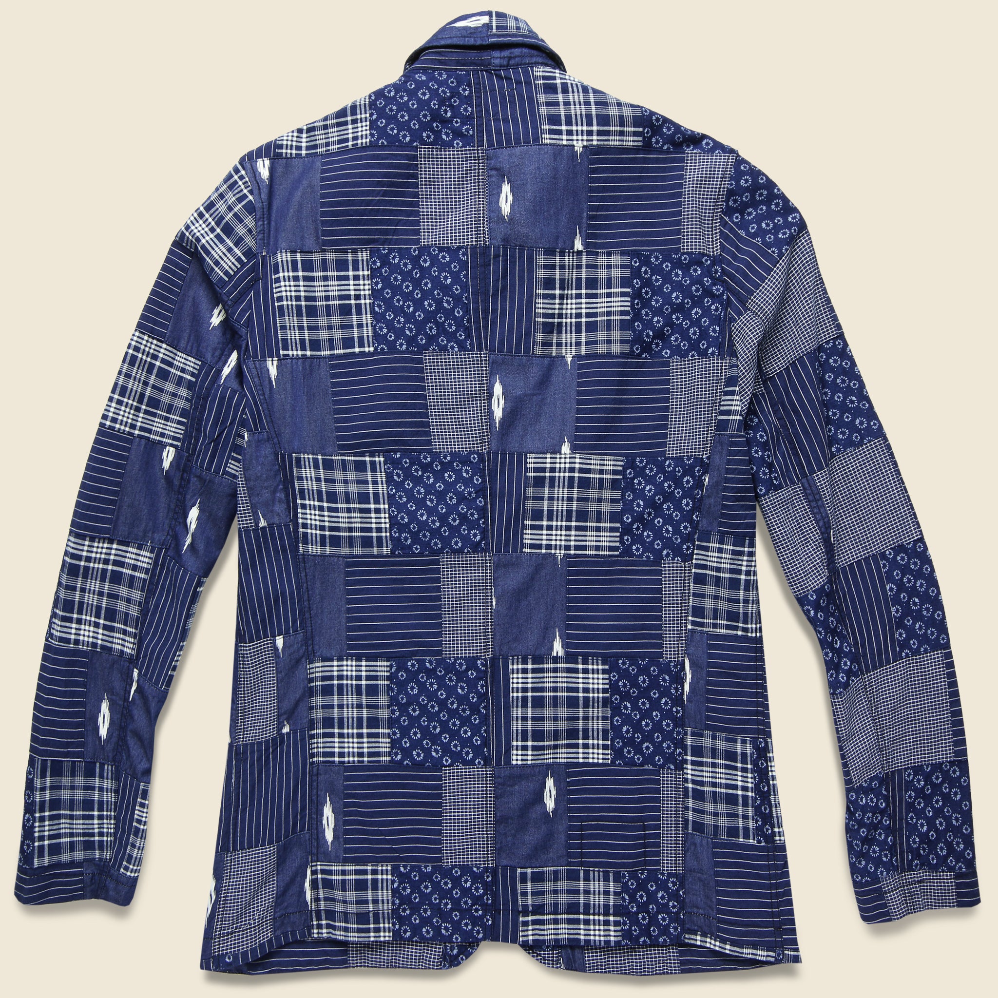 
                          Bakers Jacket - Indigo Patchwork - Universal Works - STAG Provisions - Suiting - Sport Coat
                        