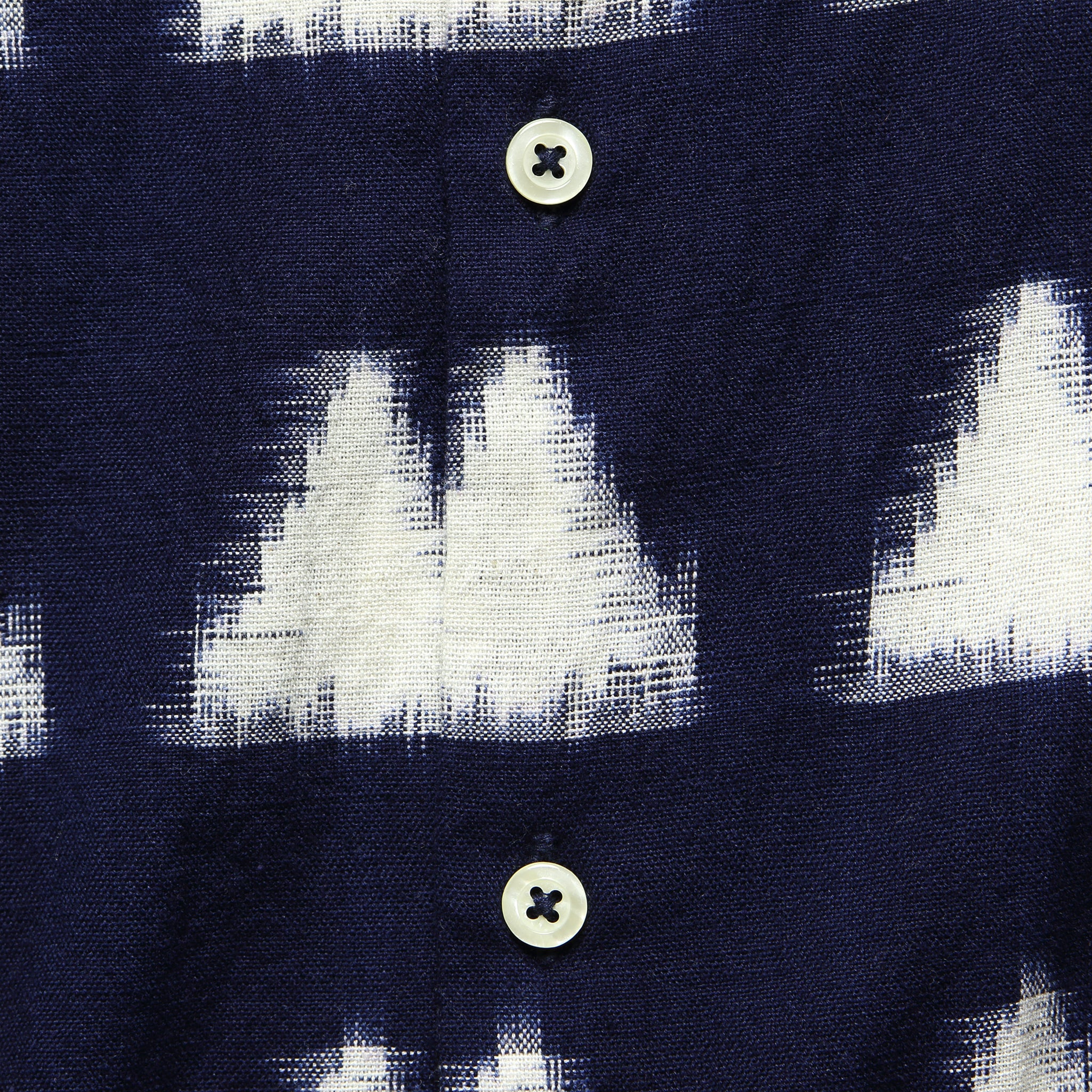 
                          Ikat Garage Shirt - Navy - Universal Works - STAG Provisions - Tops - L/S Woven - Other Pattern
                        