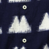 Ikat Garage Shirt - Navy - Universal Works - STAG Provisions - Tops - L/S Woven - Other Pattern