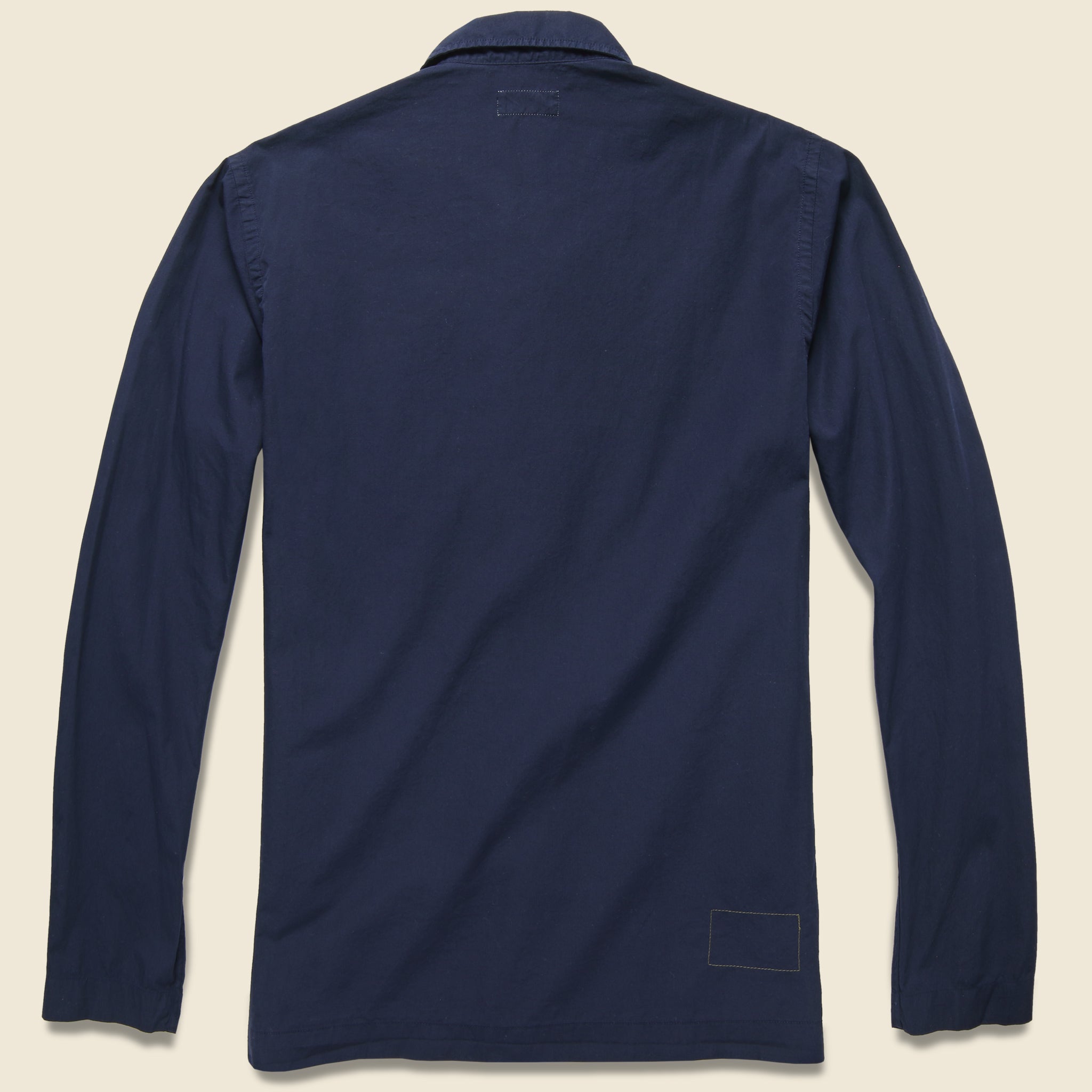 Bakers Overshirt - Navy - Universal Works - STAG Provisions - Tops - L/S Woven - Overshirt