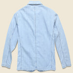 Bakers Jacket - Indigo Summer Denim - Universal Works - STAG Provisions - Outerwear - Coat / Jacket