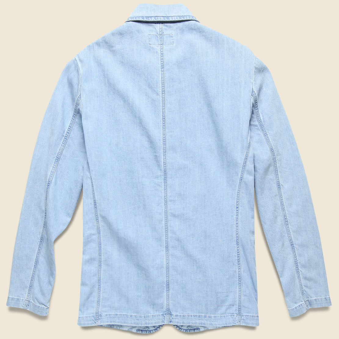 Bakers Jacket - Indigo Summer Denim - Universal Works - STAG Provisions - Outerwear - Coat / Jacket