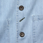 Bakers Jacket - Indigo Summer Denim - Universal Works - STAG Provisions - Outerwear - Coat / Jacket