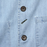 Bakers Jacket - Indigo Summer Denim - Universal Works - STAG Provisions - Outerwear - Coat / Jacket