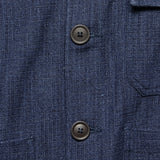 Cabin Jacket  - Indigo Denim - Universal Works - STAG Provisions - Outerwear - Shirt Jacket