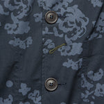Bakers Jacket - Navy Flower Print Poplin - Universal Works - STAG Provisions - Outerwear - Shirt Jacket
