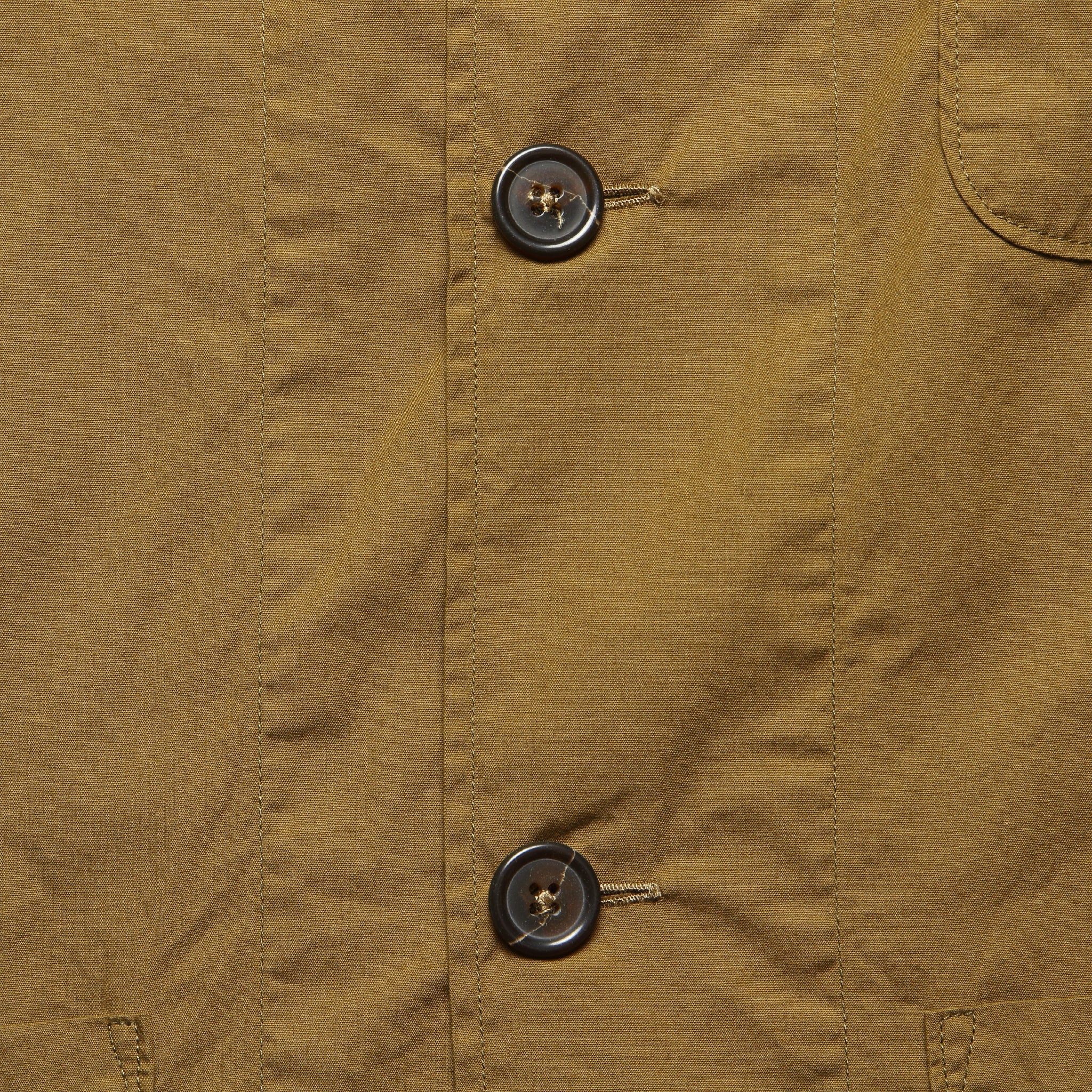 
                          Bakers Poplin Overshirt - Khaki - Universal Works - STAG Provisions - Outerwear - Shirt Jacket
                        