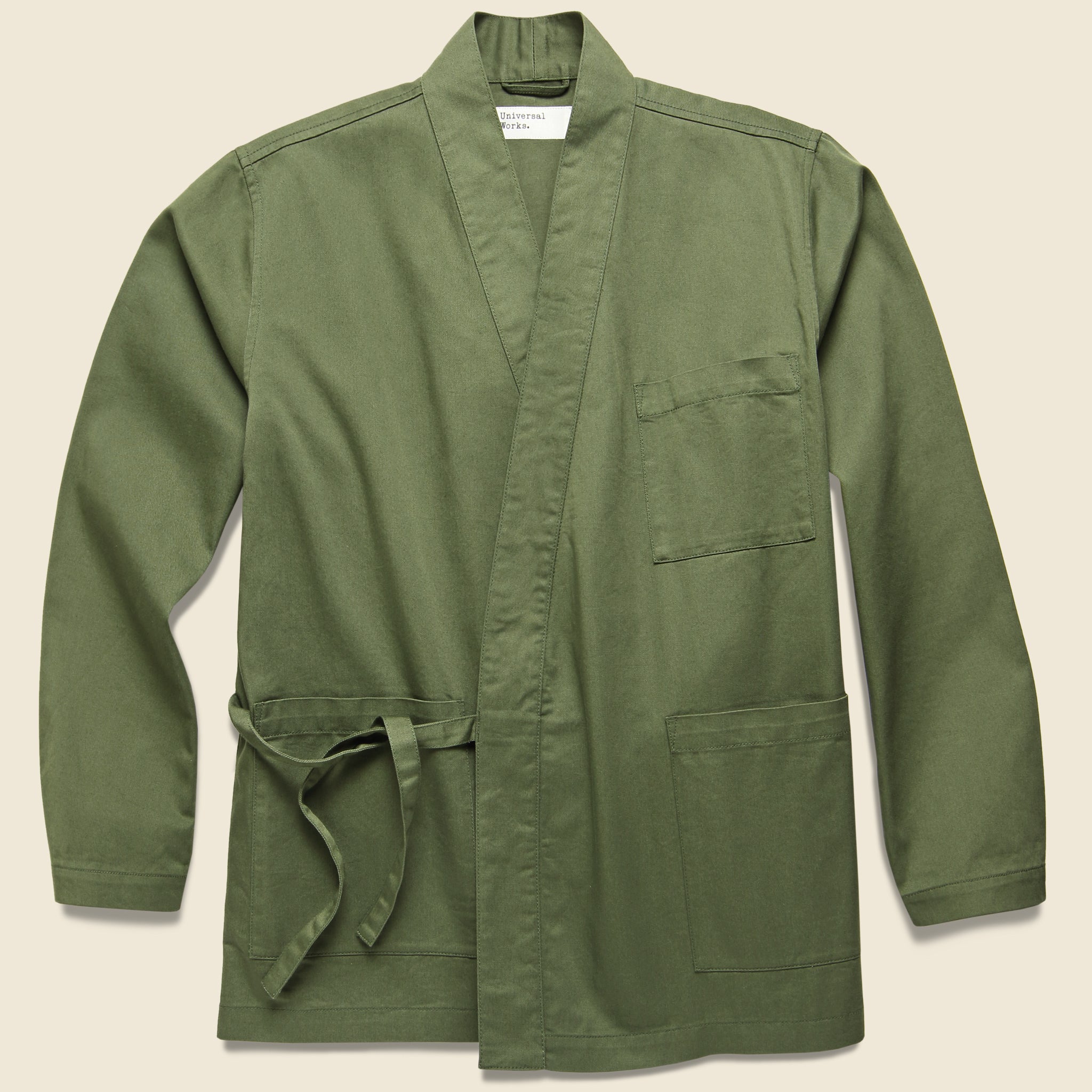 Kyoto Work Jacket - Olive - Universal Works - STAG Provisions - Outerwear - Shirt Jacket