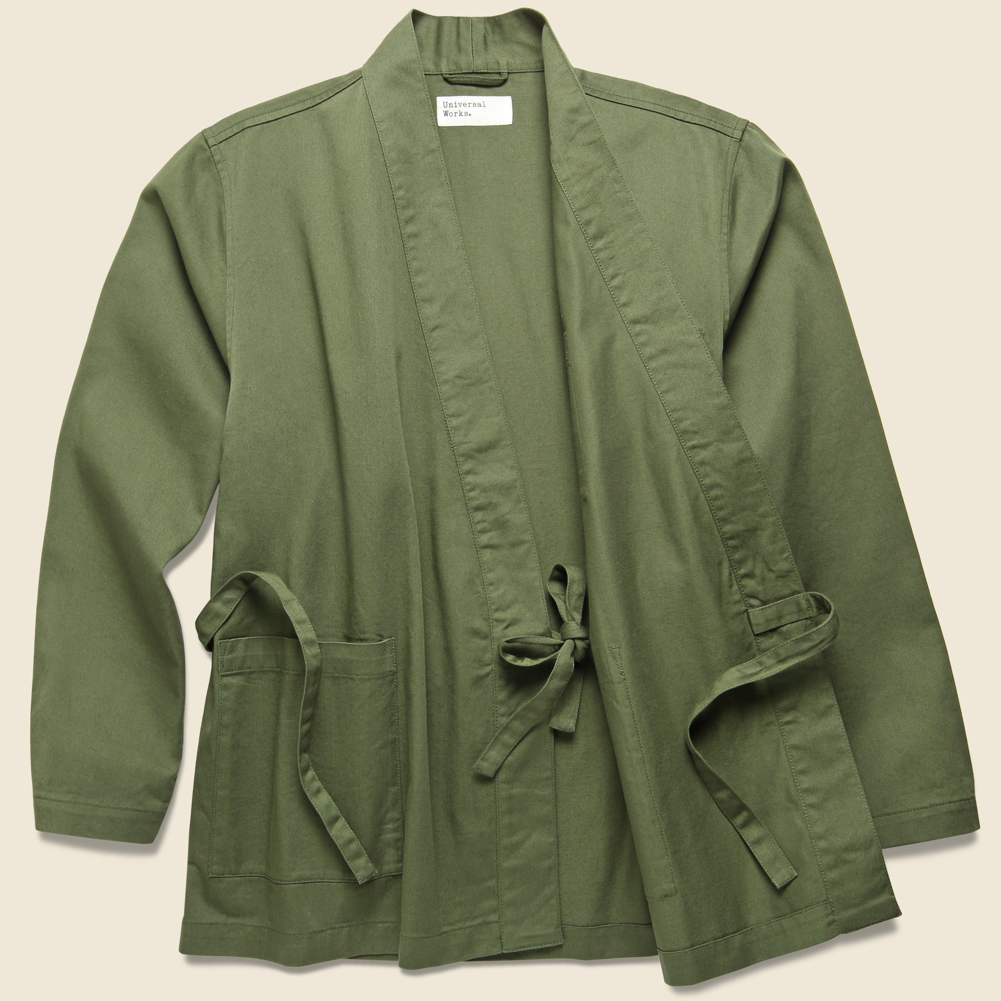 
                          Kyoto Work Jacket - Olive - Universal Works - STAG Provisions - Outerwear - Shirt Jacket
                        