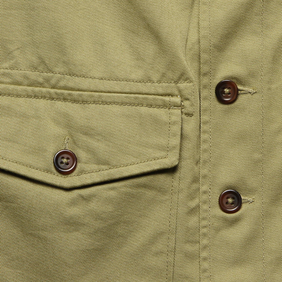 Field Twill Waistcoat - Sand - Universal Works - STAG Provisions - Suiting - Sport Coat