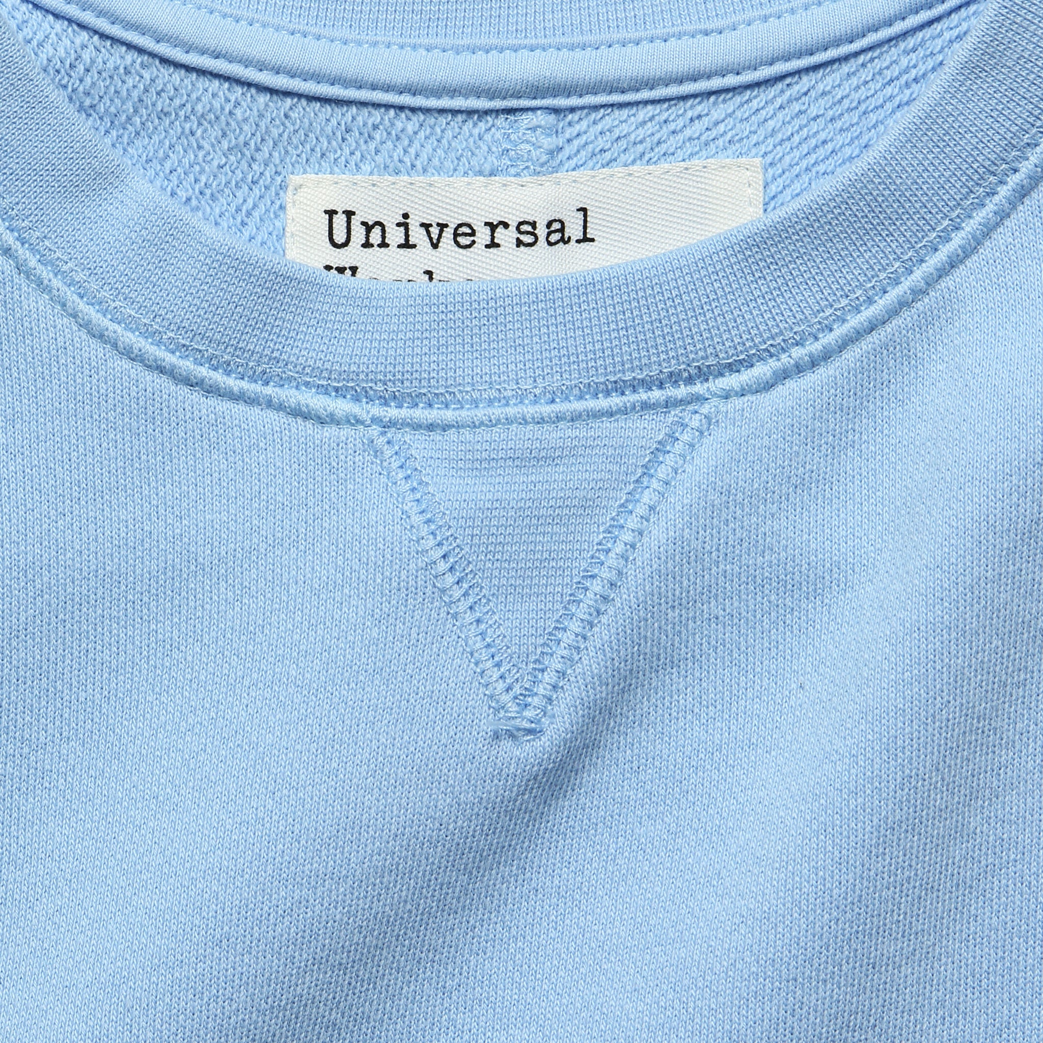 
                          Crew Fleece Sweatshirt - Sky Blue - Universal Works - STAG Provisions - Tops - Fleece / Sweatshirt
                        