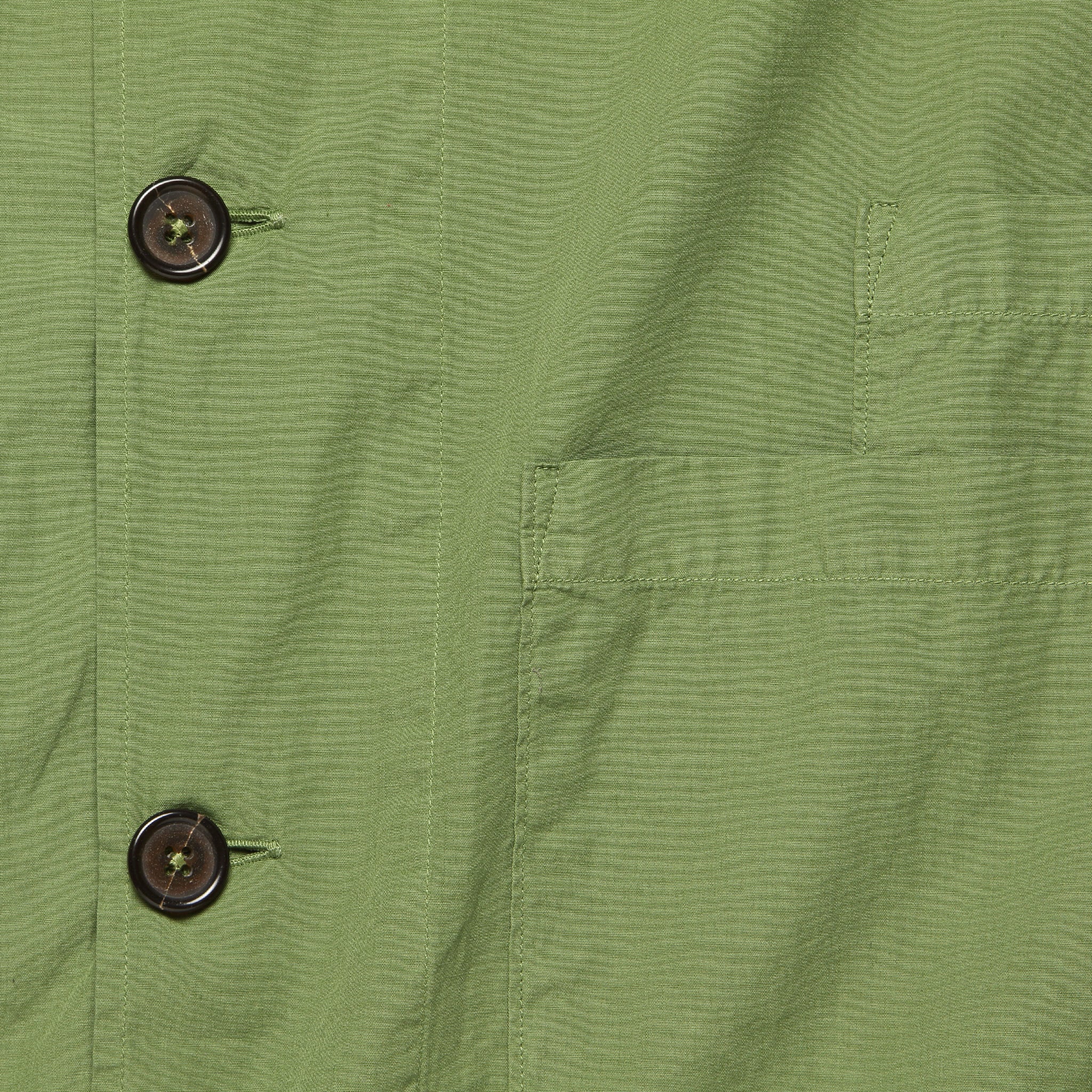 
                          Bakers Poplin Overshirt - Olive - Universal Works - STAG Provisions - Outerwear - Shirt Jacket
                        