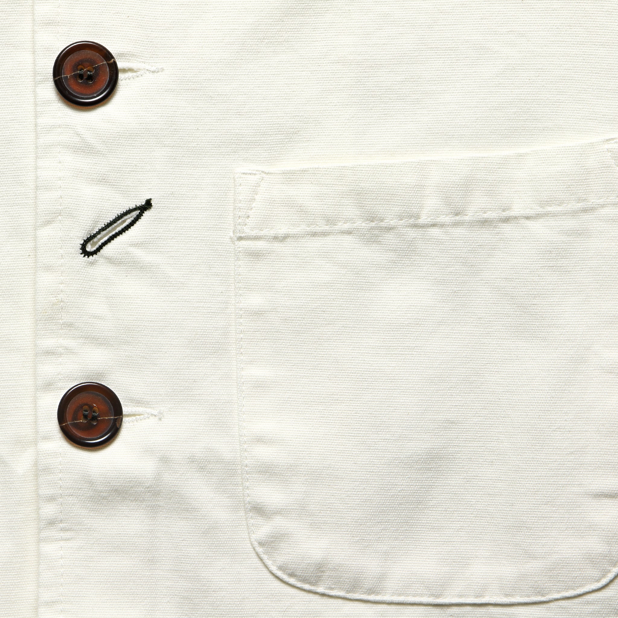 Bakers Jacket - Ecru - Universal Works - STAG Provisions - Outerwear - Coat / Jacket