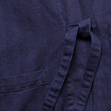 Tie Front Jacket - Indigo Herringbone Denim - Universal Works - STAG Provisions - Tops - L/S Woven - Overshirt