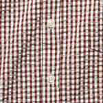 Everyday Shirt - Brown Gingham Seersucker - Universal Works - STAG Provisions - Tops - L/S Woven - Plaid
