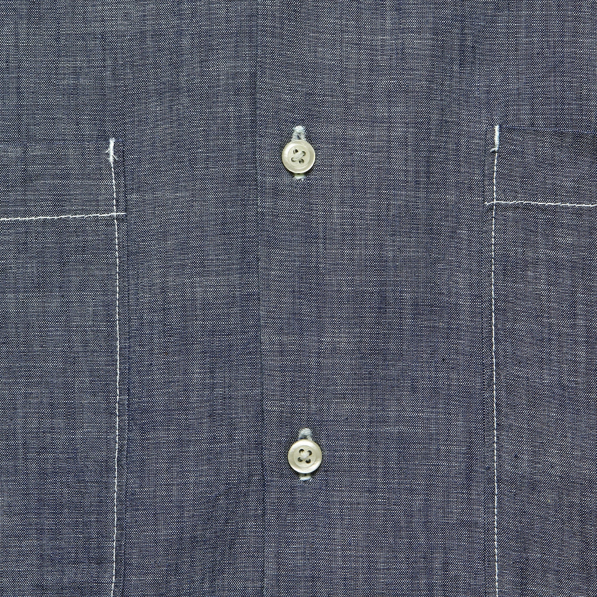 
                          The Summer Overshirt - Indigo Chambray - Universal Works - STAG Provisions - Tops - S/S Woven - Solid
                        