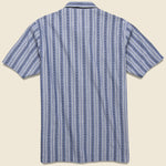 Road Summer Shirt - Blue Stripe - Universal Works - STAG Provisions - Tops - S/S Woven - Stripe