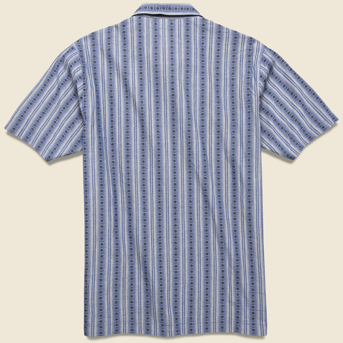 Road Summer Shirt - Blue Stripe