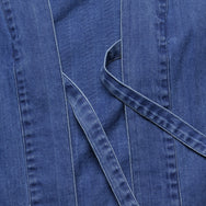 Herringbone Denim Kyoto Work Jacket - Washed Indigo