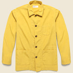 Bakers Poplin Overshirt - Gold - Universal Works - STAG Provisions - Outerwear - Shirt Jacket