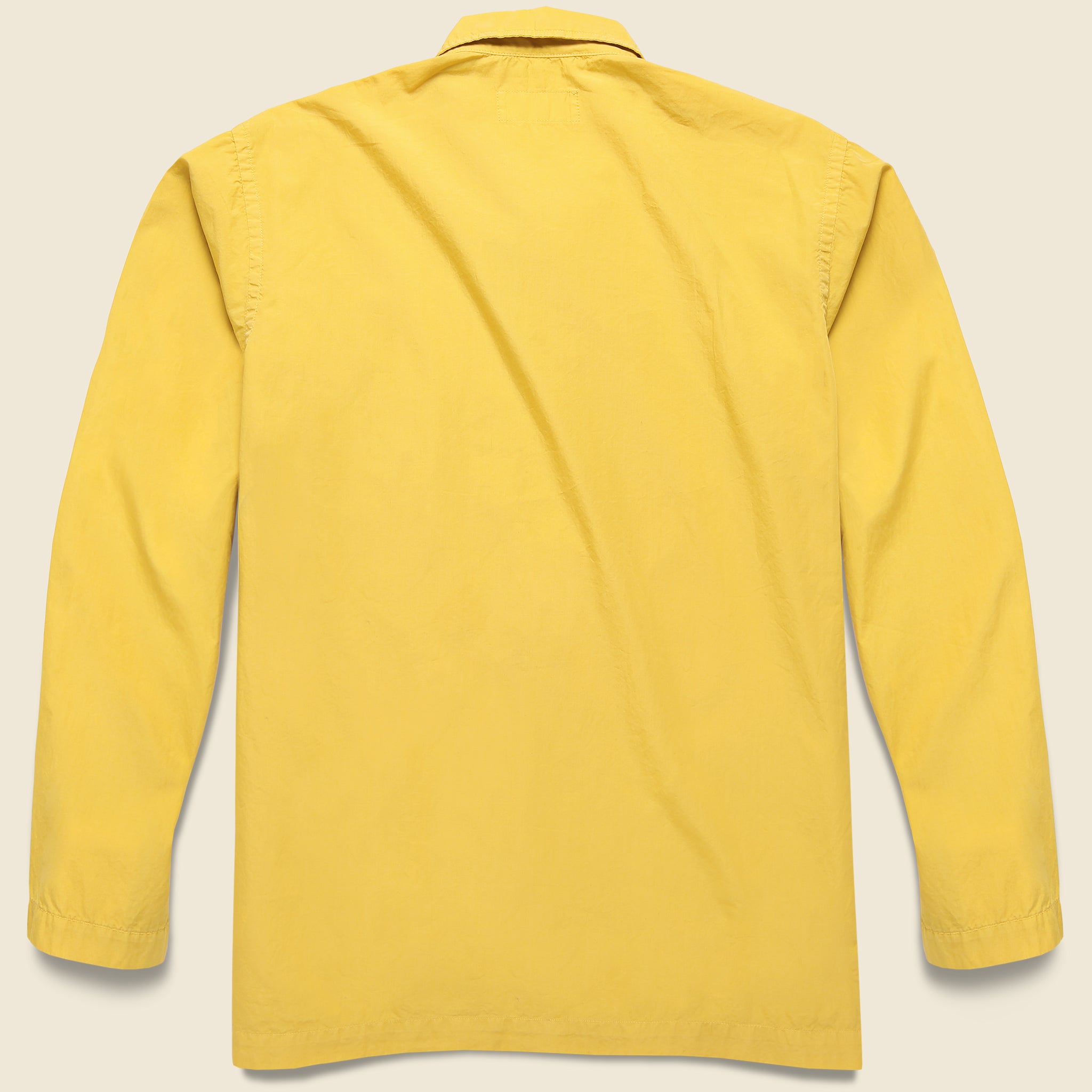 Bakers Poplin Overshirt - Gold - Universal Works - STAG Provisions - Outerwear - Shirt Jacket