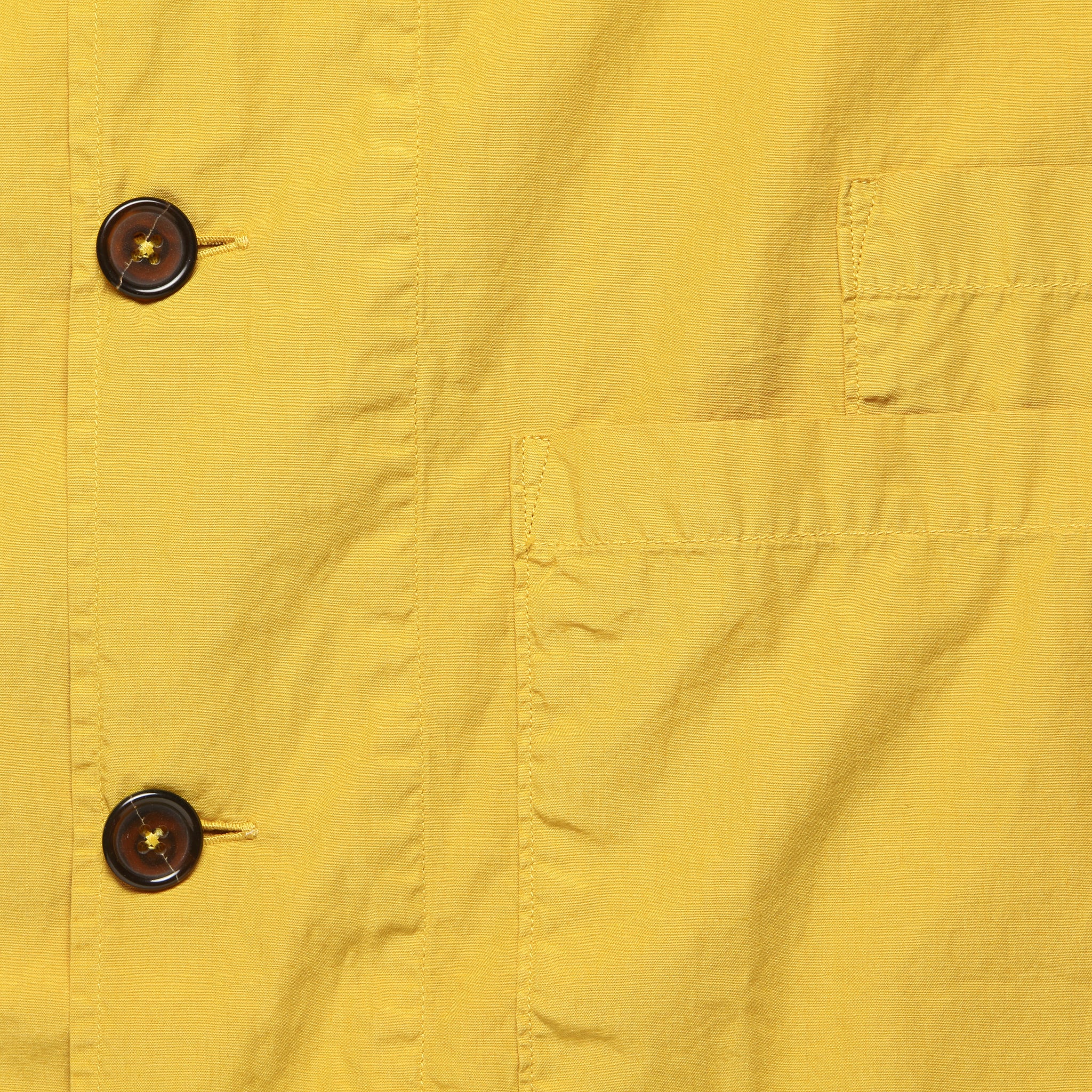 
                          Bakers Poplin Overshirt - Gold - Universal Works - STAG Provisions - Outerwear - Shirt Jacket
                        