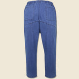 Herringbone Denim Kyoto Work Pant - Washed Indigo - Universal Works - STAG Provisions - Pants - Denim