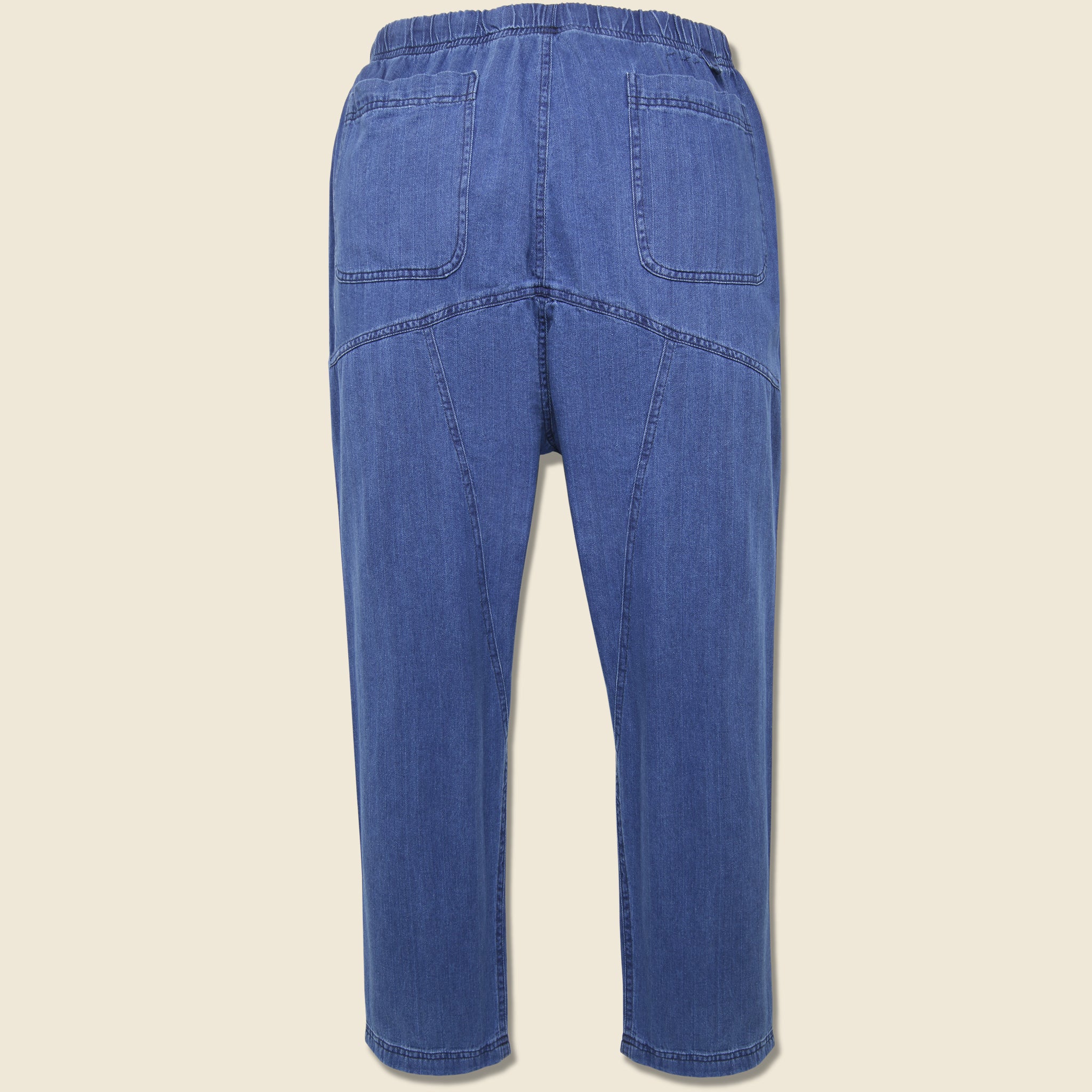 Herringbone Denim Kyoto Work Pant - Washed Indigo - Universal Works - STAG Provisions - Pants - Denim