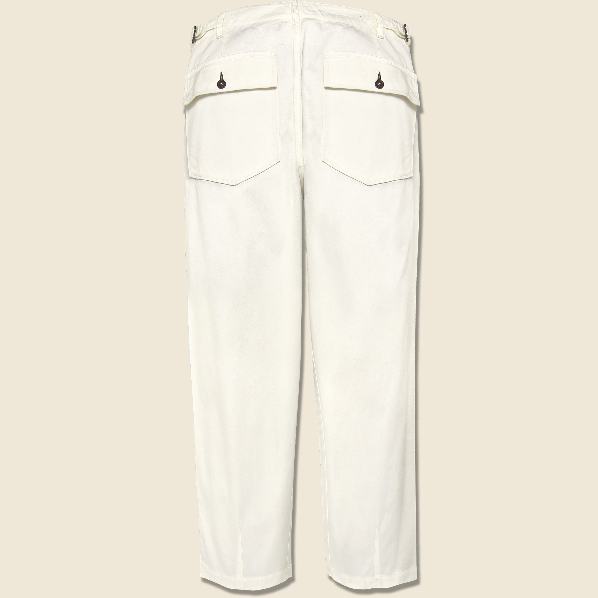 Twill Fatigue Pant - Ecru - Universal Works - STAG Provisions - Pants - Twill