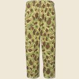 Patched Peacekeeper Camo Fatigue Pant - Olive/Sand - Universal Works - STAG Provisions - Pants - Twill