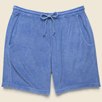 Terry Fleece Beach Short - Blue - Universal Works - STAG Provisions - Shorts - Lounge