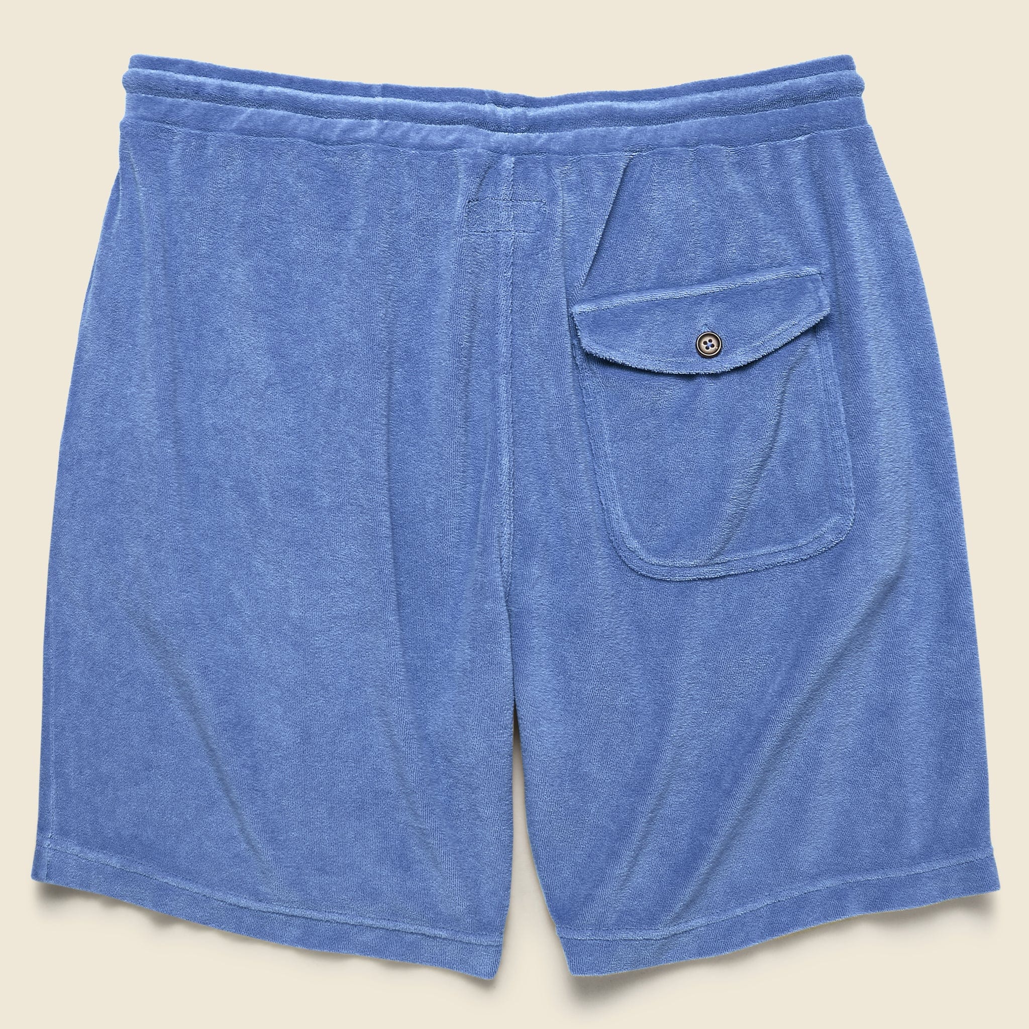 
                          Terry Fleece Beach Short - Blue - Universal Works - STAG Provisions - Shorts - Lounge
                        