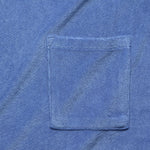 Terry Fleece Vacation Polo - Blue - Universal Works - STAG Provisions - Tops - S/S Knit