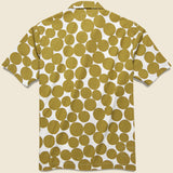 Dot Print Road Shirt - Gold - Universal Works - STAG Provisions - Tops - S/S Woven - Dot