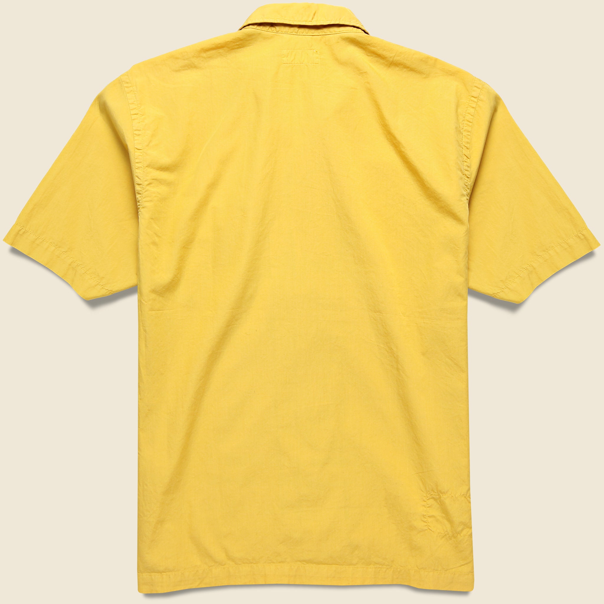 Organic Poplin Road Shirt - Gold - Universal Works - STAG Provisions - Tops - S/S Woven - Solid