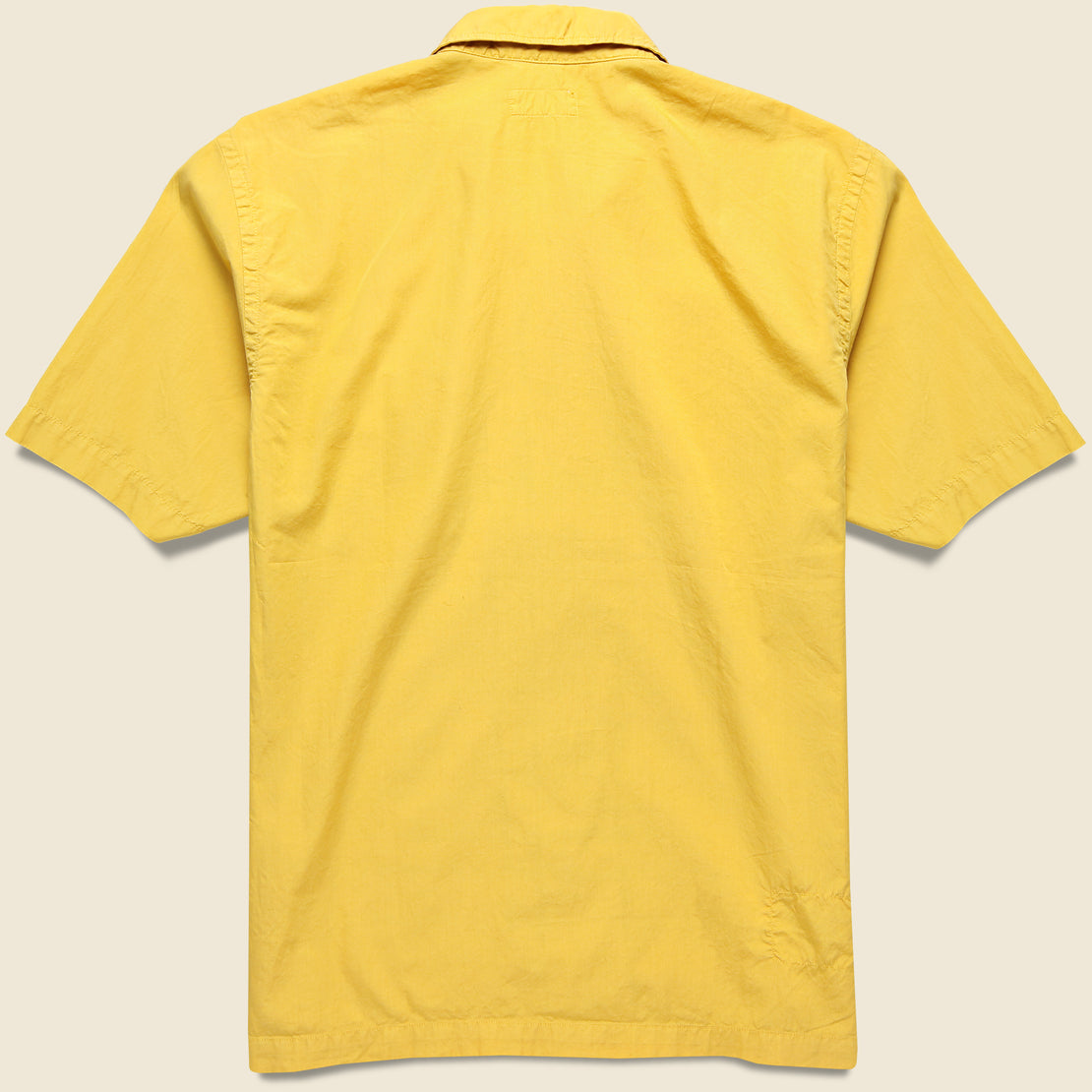 Organic Poplin Road Shirt - Gold - Universal Works - STAG Provisions - Tops - S/S Woven - Solid