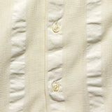 Self Stripe Road Shirt - White - Universal Works - STAG Provisions - Tops - S/S Woven - Stripe