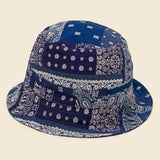 Bandana Bucket Hat - Indigo/Black - Universal Works - STAG Provisions - Accessories - Hats