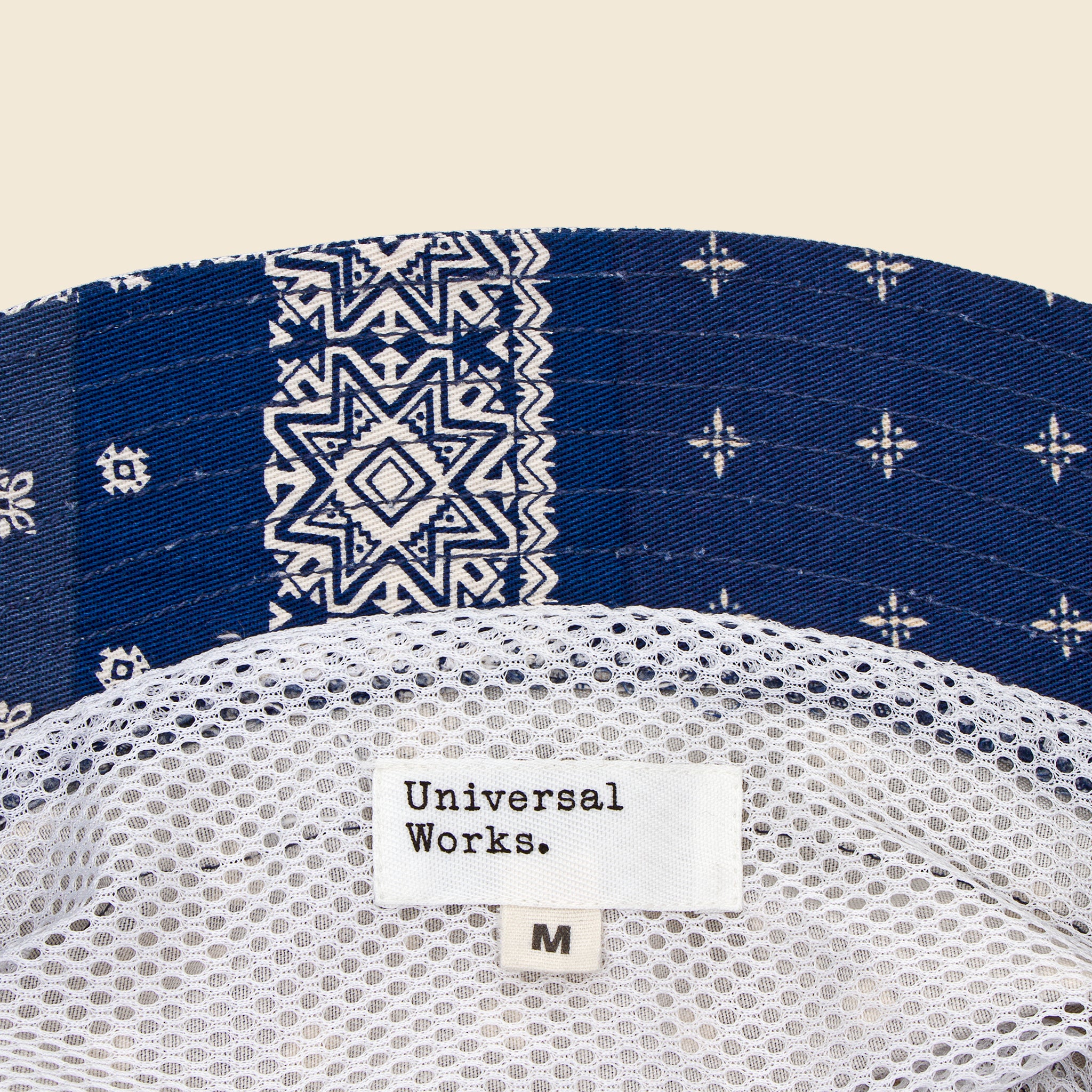Bandana Bucket Hat - Indigo/Black - Universal Works - STAG Provisions - Accessories - Hats
