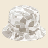 Cotton Camo Bucket Hat - Ecru - Universal Works - STAG Provisions - Accessories - Hats