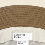 Merida Seersucker Bucket Hat - Olive - Universal Works - STAG Provisions - Accessories - Hats